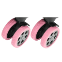 Protetores de silicone para rodas 5,2 x 1,5 cm 8 pcs Capas protetoras para rodas com textura volumosa Coberturas anti-ruído para redução de ruído 3