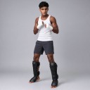 Proteze pentru gambe cu protecție pentru glezne Muay Thai mărimea L Înălțime 165–190 cm Construcție întărită Pentru adulți Box 7