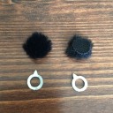 Protezione antivento per microfono della fotocamera 10 pz 2