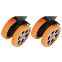 Protezione in silicone per ruote 5,2 x 1,5 cm 8 pz Coperture protettive per ruote con texture volumetrica Coperture antirumore per ridurre il rumore 7