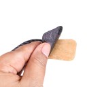 Protezione per catena da bicicletta 22 x 3,3 cm Aspetto carbonio Copertura protettiva per telaio della bicicletta Nera adesiva contro graffi e usura 3