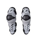 Protezione per ginocchia da moto con cinghie regolabili 26–50 cm 22–30 cm 24–33 cm protezione contro le cadute per ciclismo e guida su strada 3