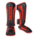 Protezione per shin e dorso del piede per Muay Thai taglia S per altezza 105–135 cm Protezione rinforzata per la caviglia Per bambini Box 2