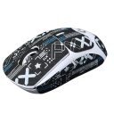 Protiskluzová lepicí páska na myš samolepicí grip nálepky ergonomický povrch vzorovaný design pro přesné ovládání myši 1