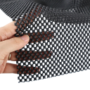 Protiskluzová podložka 200 x 30 cm z měkké pěny voděodolná černá s mřížkovou strukturou pro multifunkční využití do auta i domácnosti 3