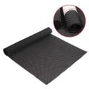 Protiskluzová rohož 150 × 50 cm s oky 5 × 3 mm, PVC síťovinová látka, černá, stříhací, do auta, kufru, pod koberec i nádobí 3