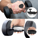 Protiskluzová rukojeť na vzpírání 9,1 × 4,3 cm ergonomický gumový chránič rukou pro posilování 4