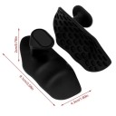 Protiskluzová rukojeť na vzpírání 9,1 × 4,3 cm ergonomický gumový chránič rukou pro posilování 7