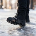 Protiskluzové nesmeky na boty 7 oceľových hrotov Silikónová podložka s reflexným pásikom Veľkosť EU 36–44 Čierne 1 pár na ľad a sneh 6