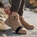 Protiskluzový nesmek na botu 26 hrotov z nerezovej ocele Plát pod stred chodidla s nylonovým páskom na suchý zips 1 ks na ľad a sneh 2