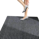 Protišmyková vodeodolná rohožka 80 x 120 cm Savá rohožka do predsiene kuchyne kúpeľne Vnútorné vonkajšie použitie Hrúbka 2–3 mm 4