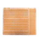 Prototypová PCB doska s mediovými spojmi 58×48 mm univerzálna pájková doska na testovanie a opravy elektronických obvodov 1