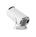 Proyector digital 4K Android 11 Wi-Fi Bluetooth 200 ANSI con altavoz Hi-Fi incorporado Proyector portátil en soporte para cine en casa 2