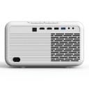 Proyector Flixtone D9W Mini Full HD 1080p 2500 lúmenes ANSI Android 12 Wi-Fi 5 GHz y Bluetooth 2x HDMI Corrección automática Blanco Cine en casa 3