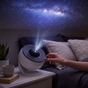 Proyector planetario del cielo estrellado 12 discos de proyección Rotación 360° Temporizador 1 y 2 h Enfoque ajustable USB 5 V Blanco Luz nocturna 4