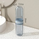 Průhledné zatmavené cestovní pouzdro na zubní kartáček přenosné hygienické pouzdro 2