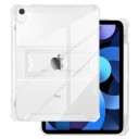 Průhledný kryt na tablet iPad Air 4 i Air 5 10,9 palce silikonový obal se stojánkem a zesílenými rohy ochrana displeje i hran 1