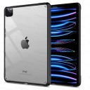 Průhledný kryt na tablet iPad Pro 11 palců silikonový rámeček se zesílenými rohy černá barva ochrana displeje hran i zadní strany 1