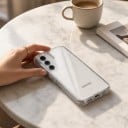 Průhledný kryt pro Samsung Galaxy S25 Ultra Odolné pouzdro z PC a TPU Ochrana proti nárazům a poškrábání Obal na mobil 11