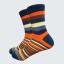 Pruhované ponožky - 5 párov 6