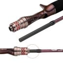 Prut JOHNCOO C160M Casting för Sepia och Bläckfisk 1,6 m Titan Topp 27 cm Keramiska Ögon Kolfiber 95 g Aktion FAST för Fiske från Båt 4