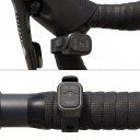 Przednie światło na rower CYCLAMI CYC1800 Bezprzewodowy pilot zdalnego sterowania 1800 lm 8 LED Montaż zawieszany pod uchwyt Ładowanie USB-C Czarne 2