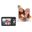 Przenośny aparat 44 MP 9,8 × 5,8 cm 1080P HD 16× zoom Stałe ogniskowanie CMOS Stabilizacja obrazu z mikrofonem 8