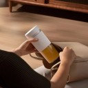 Przenośny blender MIJIA 2 do smoothie i soków 300 ml 19500 obr./min Ładowanie USB-C Bateria 1300 mAh Ostrza ze stali nierdzewnej Biały W podróży 4