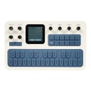 Przenośny syntezator FM z 128 presetami, 27 silikonowymi klawiszami i głośnikiem, bateria 2000 mAh, kolorowy wyświetlacz TFT, dla muzyków 3