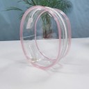 Przezroczysta torba na lalki kompaktowa 13×10×5 cm PVC do przechowywania i transportu lalek, figurek i drobnych zabawek 6