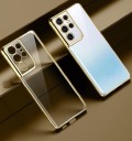 Przezroczyste etui ochronne z metalową ramką do Samsunga Galaxy A14 5G 1