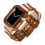 Przezroczysty silikonowy pasek do zegarka Apple Watch 42 / 44 / 45 mm 4