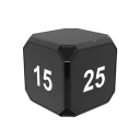 Ψηφιακό χρονοδιακόπτη κουζίνας κύβος με περιστροφικό έλεγχο Μίνι χρονοδιακόπτης με προεπιλεγμένους χρόνους Επαναφορτιζόμενη και μπαταρίας έκδοση Μαγείρεμα Μελέτη 5