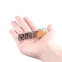 Ψηφιακό θερμόμετρο για ενυδρεία 7 x 1,5 cm LCD οθόνη Ηλεκτρονικός αισθητήρας με ακρίβεια 0,1 °C Αυτοκόλλητη μέτρηση θερμοκρασίας Εξωτερική πλευρά γυαλιού 4