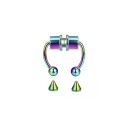 Ψεύτικος piercing μύτης υπόκορφα 5