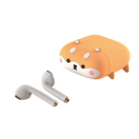 Psí motiv na silikonovém pouzdru pro AirPods 3 Měkké ochranné pouzdro s roztomilým designem pro sluchátka 4