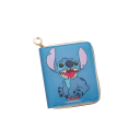 PU bőr pénztárca varrással 11 x 8,5 cm-es rajzfilm aprópénz pénztárca anime kártyatartó PU bőr cipzáras pénztárca karácsonyi ajándék gyerekeknek 1