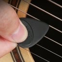 Pua 0.85 mm Superficie antideslizante de plástico Pua universal para guitarra acústica y eléctrica Control preciso del tono 3