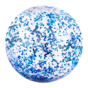 Puhallettava rantapallo glitterillä Puhallettava uimapallo 40 cm 3