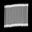 Puhdistustikut Apple AirPods -kuulokkeille 25 kpl Kaksipuoliset tikut terävillä puuvillapäillä Pituus 8 cm Pieniä reikiä ja rakoja varten 3