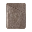 Puhelimen korttitasku viistosti leikattulla etuosalla ja ommelluilla reunoilla Keinonahasta Koko 6,5 x 8,5 cm Kätevä matkalisävaruste 2