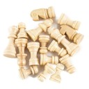 Puinen lautapeli 3in1 Shakki ja tammi Backgammon 34 x 34 cm Klassisia lautapelejä kahdelle pelaajalle Yhteisöllistä viihdettä Taittuva muotoilu Matkasetti 2