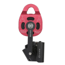 Puleggia da arrampicata 7,5 x 18 cm in alluminio aeronautico 7075 Puleggia resistente per corde da 8–12 mm Arrampicata Attrezzatura sportiva outdoor 7