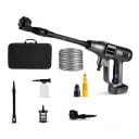 Pulitore ad alta pressione a batteria 18 V senza batteria per batterie Makita Motore senza spazzole 200 bar 3500 W Ugello 6 in 1 Grigio Per lavare 3