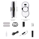 Pulitore automatico per finestre con spruzzatore d'acqua 5600 Pa Aspirazione Telecomando Cavo di sicurezza 14x30x7 cm Robot domestico 2