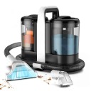 Pulitore manuale per tappezzeria e tappeti 750 W 3 in 1 Spruzzo Spazzola e Aspirazione 15000 Pa Pulitore portatile per sedili Serbatoio 1,5 l + 0,85 l 220 V Spina EU 2