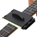 Pulitore per corde e tastiera per chitarra e violino Panno nero per la manutenzione Ukulele, basso, chitarra elettrica Strumento per la cura 5