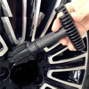 Pulitore per fori di viti e dadi delle ruote con inserti in schiuma Strumento per lavaggio dischi con manico a forma di T Inserti 6