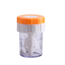 Pulitore per lenti a contatto manuale meccanico dimensioni 3,6 x 5 cm custodia in plastica colorata con sistema rotante per la pulizia delle lenti 8