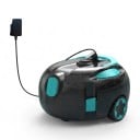 Pulitore robotico da piscina senza fili H1 Durata 120 min Motore 40 W Filtro 180 µm Cesto 3 l Parcheggio automatico Nero-turchese Per il fondo 3